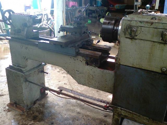 แท่นกลึง ปิงเหลียง ไต้หวัน 5 ฟุต 3 เพลา เกียร์บล็อก พร้อมใช้ ถูก ๆ แค่  67,000
