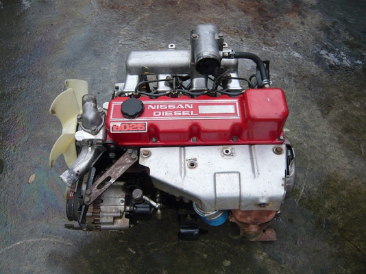ขายเครื่องยนต์ NISSAN BD25 ฝาแดงสวยครับ