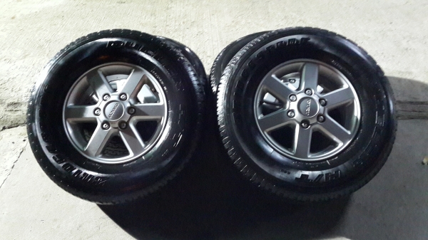 แม็ก isuzu ขอบ16 พร้อมยาง ยางบริสโตน 265 70 16