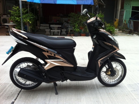 ขาย YAMAHA MIO125I ตัว GTสีดำ-น้ำตาล ปี2013 ราคา 22,500บ.