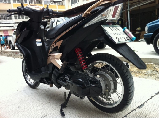 ขาย YAMAHA MIO125I ตัว GTสีดำ-น้ำตาล ปี2013 ราคา 22,500บ.