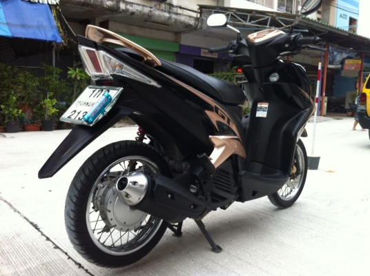ขาย YAMAHA MIO125I ตัว GTสีดำ-น้ำตาล ปี2013 ราคา 22,500บ.