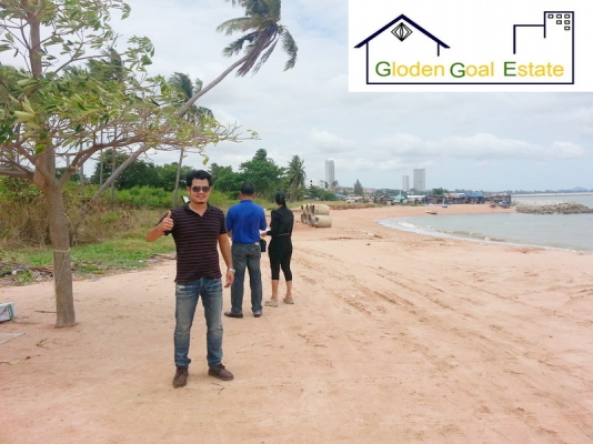 ที่ดินติดหาด นาจอมเทียน พัทยา เหมาะทำคอนโด 5 ดาว