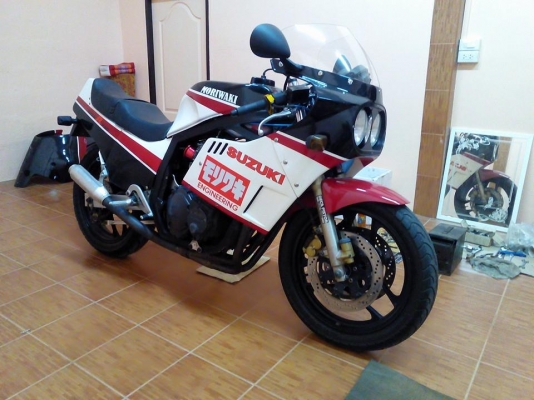 ขาย SUZUKI GSXR750 1987(อูฐ750) ทะเบียนแท้ 95,000 บาท