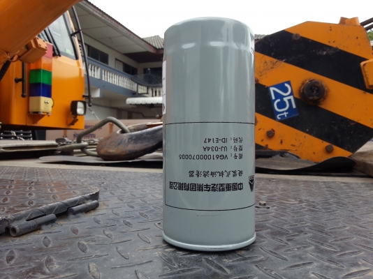 จำหน่าย กรองน้ำมันเครื่อง กรองโซล่า Zoomlion SANY &amp; XCMG