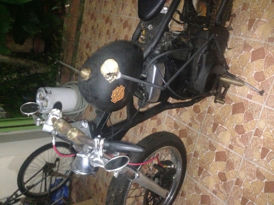 ขายครับ ล้มโปรเจค LS650 cc. Bobber สวยๆ ราคา 32,000 บาท