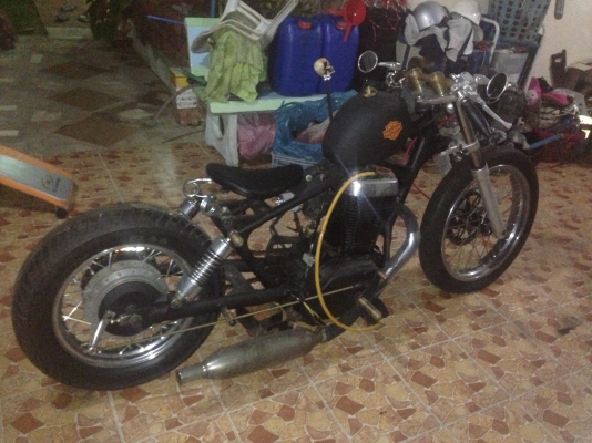 ขายครับ ล้มโปรเจค LS650 cc. Bobber สวยๆ ราคา 32,000 บาท