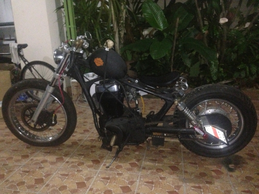 ขายครับ ล้มโปรเจค LS650 cc. Bobber สวยๆ ราคา 32,000 บาท