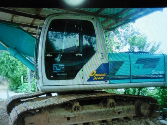 ขายรถแบคโฮ KOBELCO MARK 6 YN 8 SUPER สวยๆเอกสารเล่มทะเบียน