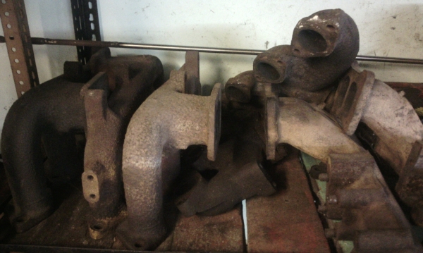 ท่อไอเสีย  4D105-3 ; 6D105