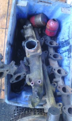 ท่อไอเสีย  4D105-3 ; 6D105