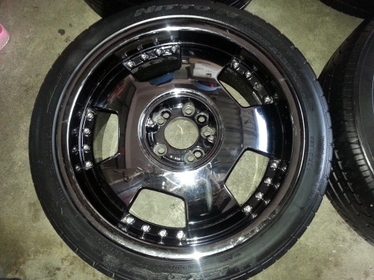 vip18 หน้า8" หลัง9"พร้อมยาง