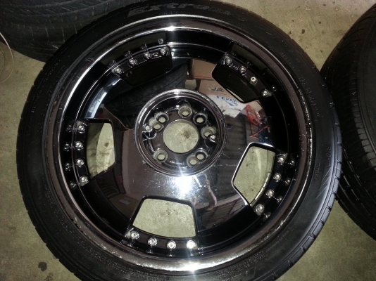 vip18 หน้า8" หลัง9"พร้อมยาง