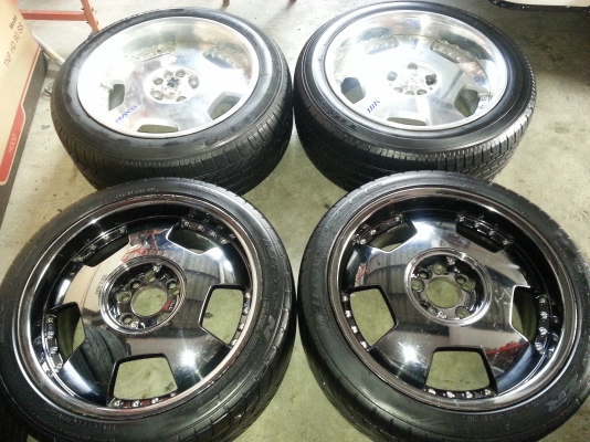 vip18 หน้า8" หลัง9"พร้อมยาง