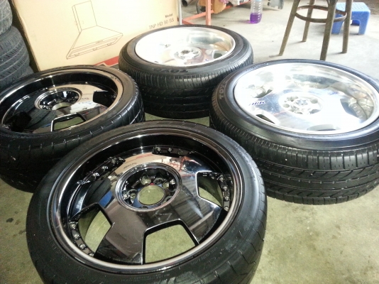 vip18 หน้า8" หลัง9"พร้อมยาง