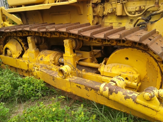 ขายรถ แท็กเตอร์ โคมัสสุ D60-6 กับ รถบด ไดนาแพก 1 เพลา