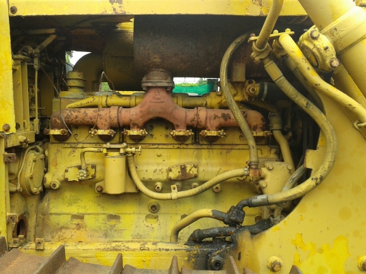 ขายรถ แท็กเตอร์ โคมัสสุ D60-6 กับ รถบด ไดนาแพก 1 เพลา