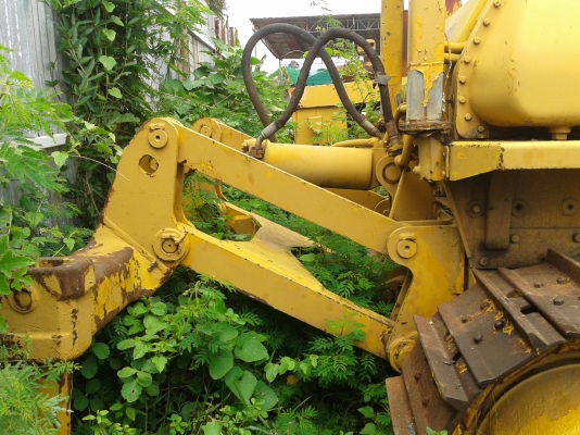 ขายรถ แท็กเตอร์ โคมัสสุ D60-6 กับ รถบด ไดนาแพก 1 เพลา