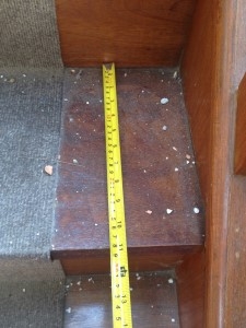 ไม้ชิงชันหน้า 6  ยาว 3  เมตร