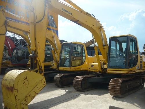 รถขุด Komatsu PC120-6 รถเก่านอก  นำเข้าจากญี่ปุ่น ระบบไฟฟ้าครบ สภาพเดิมๆ