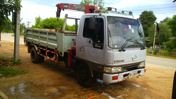 รถหกล้อติดเครนยูนิค  3 ตัน HINO FC4J
