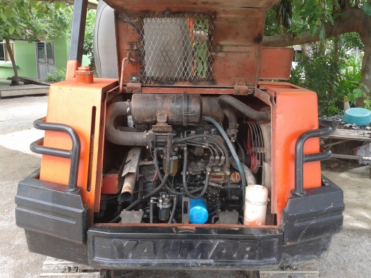 ขายรถแบ็คโฮเล็กพร้อมเทเลอร์ลากจูง ราคา 190000 บาท ด่วน