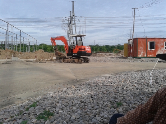 ขายรถแบ็คโฮเล็กพร้อมเทเลอร์ลากจูง ราคา 190000 บาท ด่วน