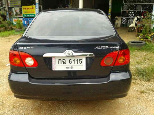 โคโรล่า อัลติส ปี2002 วีน้ำเงิน