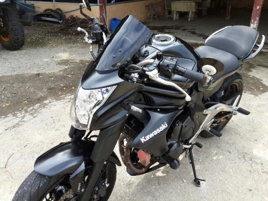 er6n 2013 ดำด้านแต่งนิดหน่อย ท่อทรูบราเทอร์