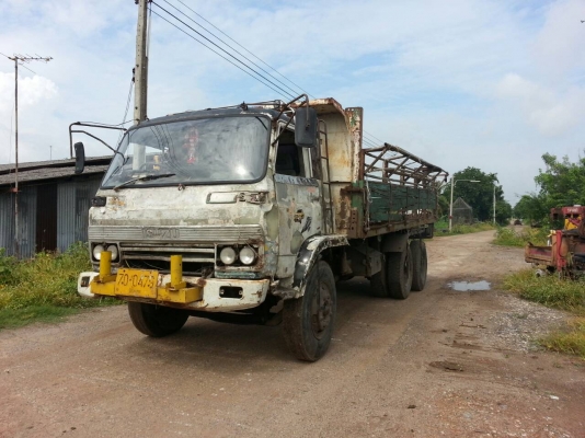 ขายด่วน10ล้อISUZU JCM หัวสแตนเลสทั้งหัว ช่วงล่างฟูโซ่เครื่อง6BD1ปั๊มลมพาวเวอร์