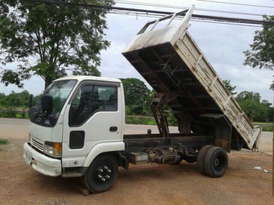 ขายหกล้อดัมพ์ Isuzu NPR หัวไฟฟ้า เครื่อง 115 แรง กระบะดัมพ์ 4.20 เมตร ทะเบียนพร้อม