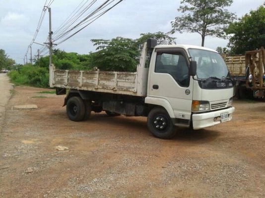 ขายหกล้อดัมพ์ Isuzu NPR หัวไฟฟ้า เครื่อง 115 แรง กระบะดัมพ์ 4.20 เมตร ทะเบียนพร้อม
