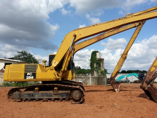 ขายแบคโฮsk200,pc200