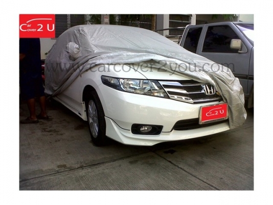 ผ้าคลุมรถไวนิลการ์ด2ชั้น กันน้ำกันแดด