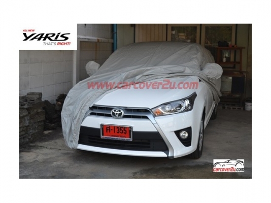 ผ้าคลุมรถไวนิลการ์ด2ชั้น กันน้ำกันแดด