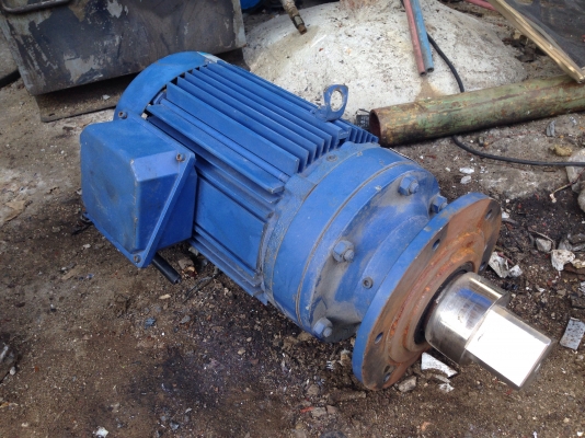 ขายมอเตอร์เกียร์หน้าแปรน Cycro drive Sumitomo 5 HP. 380V อัตราทด 1:15 สภาพสวย พร้อมใช้งาน