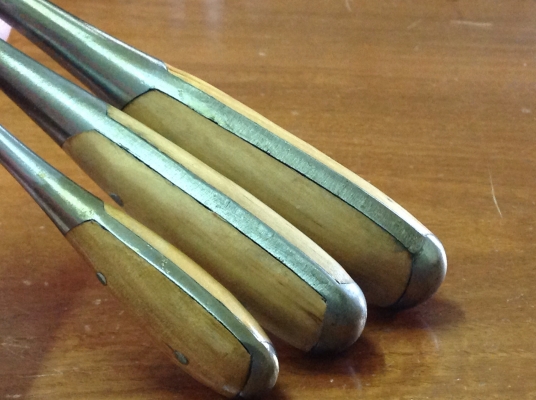 ขายไขควงด้ามประกับ Vintage เมกาเก่าเก็บ 6" 10" 12" ยกชุดสภาพนี้หายาก