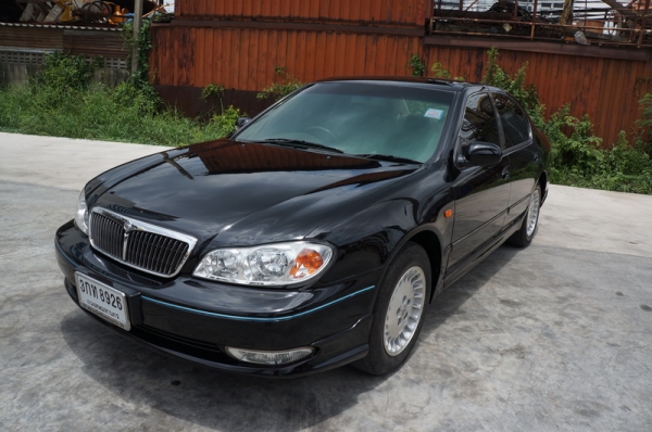 NISSAN CEFIRO A33 ปี 2001 ตัว TOP ขายรถสวย ล้อ MAX แต่ง เบาะหนังปรับไฟฟ้า เครื่องเดิมๆวิ่งดี ช่วงล่างแน่น แอร์เย็นๆ ภายในสะอาด สีสวย รถพร้อมใช้งาน จัดไฟแนนได้