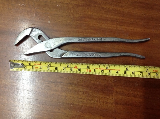 ขายคีมโคม้าโบราณ Crestogrip 7"