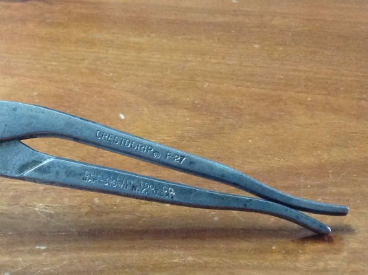 ขายคีมโคม้าโบราณ Crestogrip 7"