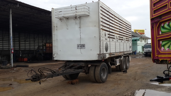 ขายหางพ่วง3เพลาแท้ดั้มยาว7เมตรกว่าคอกเกษตรเล่มพร้อม ขายหางพ่วง3เพลาแท้ดั้มยาว7เมตรกว่าคอกเกษตรเล่มพร้อม