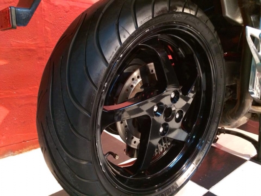 T&amp;T BIKE RAMA2ขายHONDA VFR 800 ปี2004 หัวฉีด กุญเเจชิพ 2 ดอก เอกสารinv+สรรพสามิตแท้ราคา 119500 ฿