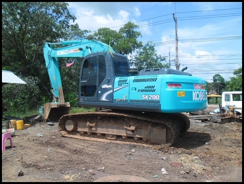 ขายดาวน์ แมคโคร SK 200-8 สภาพสวยๆ