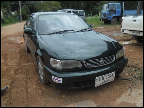 รถเก๋งโตโยต้า ซูลูน่า ติดแก๊ส