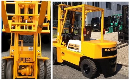 FORKLIFT*KOMATSUรุ่น10*2.5ตัน*5587ชม.*ล้อคู้*งาคว่ำ-หงาย*ดีเชล*จากญี่ปุ่น290000*ขายที่โคราช
