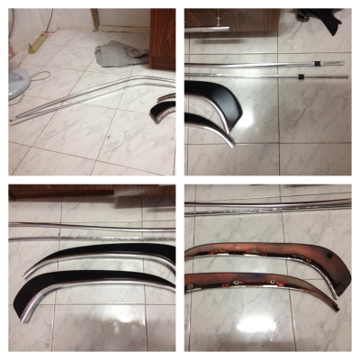 ขายคิ้วโครเมียมตัวยาว 2เส้น กับ ชิ้นพระจันทรครึง 1คู่ สภาพสวยเลยคับ BMW e30 รวม4ชิ้น โทร0924462525โส กทม ลดเหลือ500