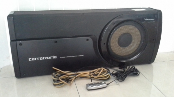 Subwoofer Pioneer Carozzeria 500W ดอก 10" แอมป์ในตัว