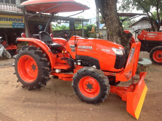 ปัญญาแทรคเตอร์มาแล้ว... คูโบต้า L3608 พร้อมใบมีดคานล่างFD163F โรตาลี่ตราช้าง พร้อมส่งทั่วไทยครับ