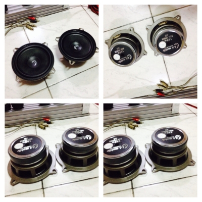 ขายชุดเครืองเสียงรถยนต์มือสอง มี ลำโพง la mobile 200 max.power 4- จำนวน2ตัว ราคา1000 บาท โทร0924462525โส กทม