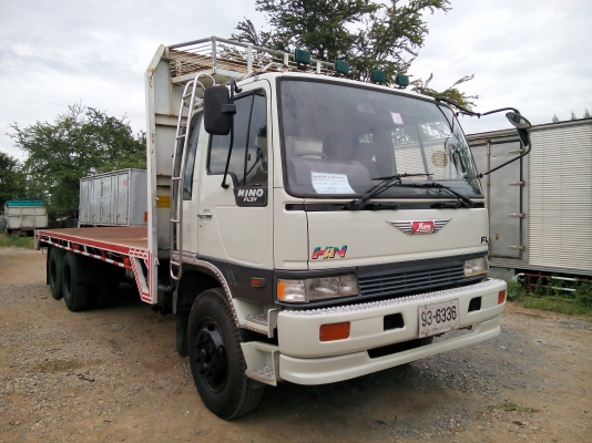 10 ล้อ 1 เพลา พื้นเรียบ  *ตัวยาวพิเศษ*  HINO  FL3H 195 แรงม้า *ยาว 7.50 ม.* รถสวยเดิม_พร้อมใช้งาน *รถห้างแท้*